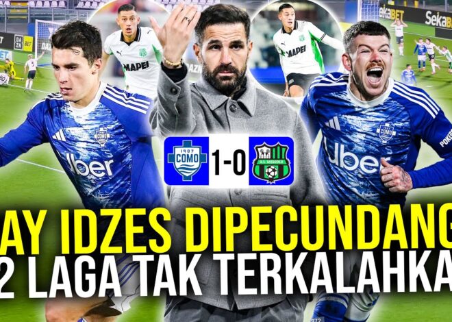 COMO MAKIN BUAS! PECUNDANGI JAY IDZES CS FABREGAS TANTANG INTER MILAN UNTUK LANJUTKAN TREN POSITIF