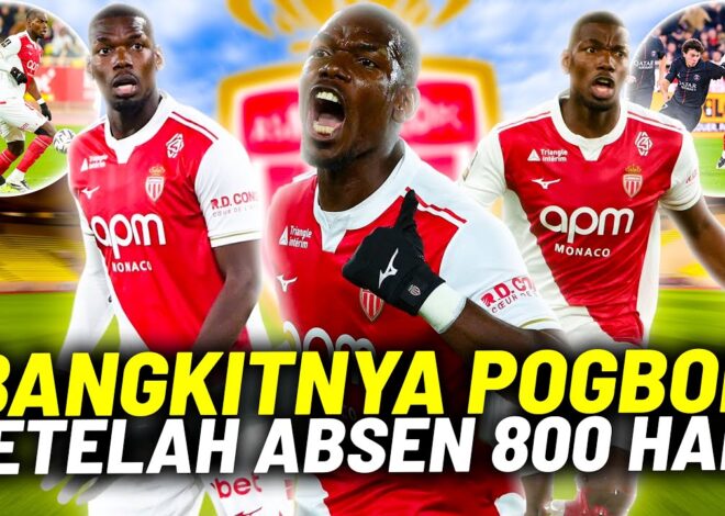 MOMEN KEMBALINYA PAUL POGBA KE SEPAKBOLA SETELAH 800 HARI ABSEN! ANTAR 10 PEMAIN MENANG VS PSG