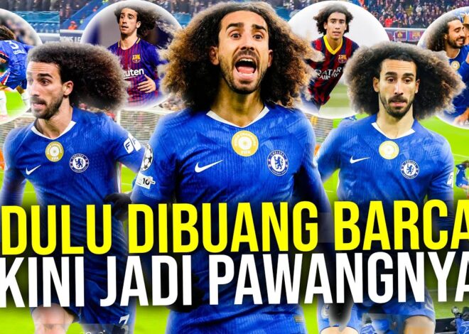 DIBUANG BARCELONA MARC CUCURELLA MENJELMA JADI MONSTER MENGERIKAN TUKANG KANTONGI PENYERANG LAWAN!