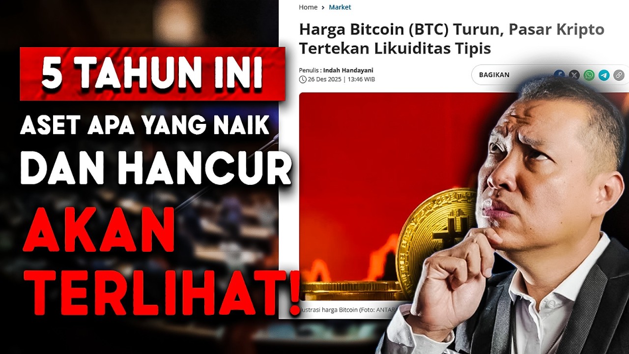 Masa Depan Suram Emas & Bitcoin? Dunia Menuju Deflasi / Stagflasi? 1930 Berulang?