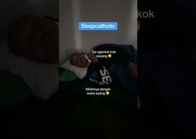 Siapa nihyang setiap malem sering sleepcall sama ayang?