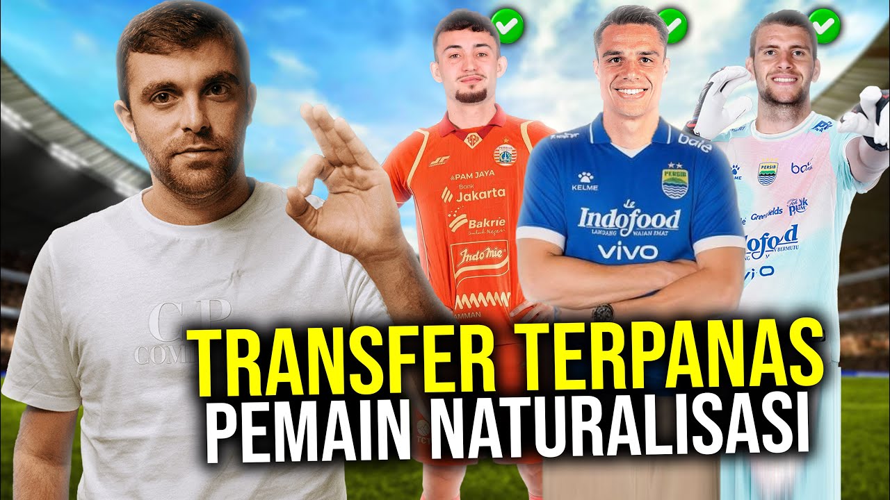PEMAIN NATURALISASI YANG TERTARIK PULANG KAMPUNG DAN BERKARIR DI INDONESIA SUPER LEAGUE!