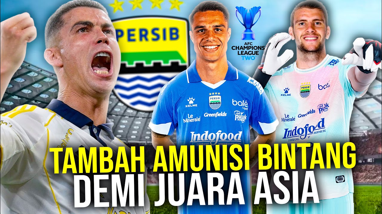 DIPAKSA ROMBAK SKUAD PERSIB BANDUNG DATANGKAN MAARTEN PAES DAN PELUPESSY DEMI TAMPIL GARANG DI ACL
