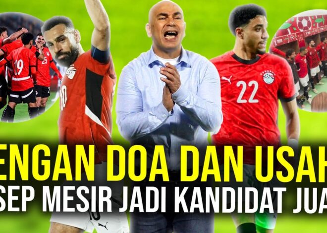 KUAT KARENA DOA! GOL PENALTI SALAH ANTAR MESIR JADI TIM PERTAMA LOLOS GRUP AFCON MESKI MAIN 10 ORANG