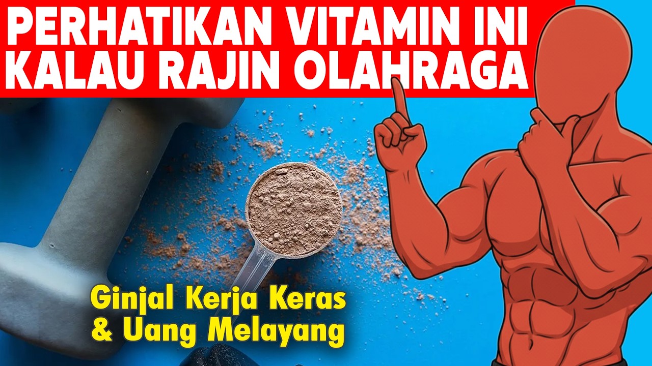 Kamu Rajin Olahraga? Minum Vitamin / Suplemen? Perhatikan ini agar Tidak Menyesal!