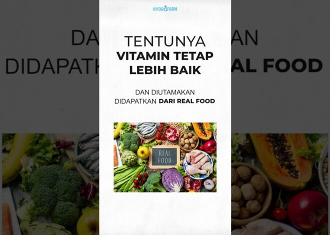 Suplemen atau Real Food..??