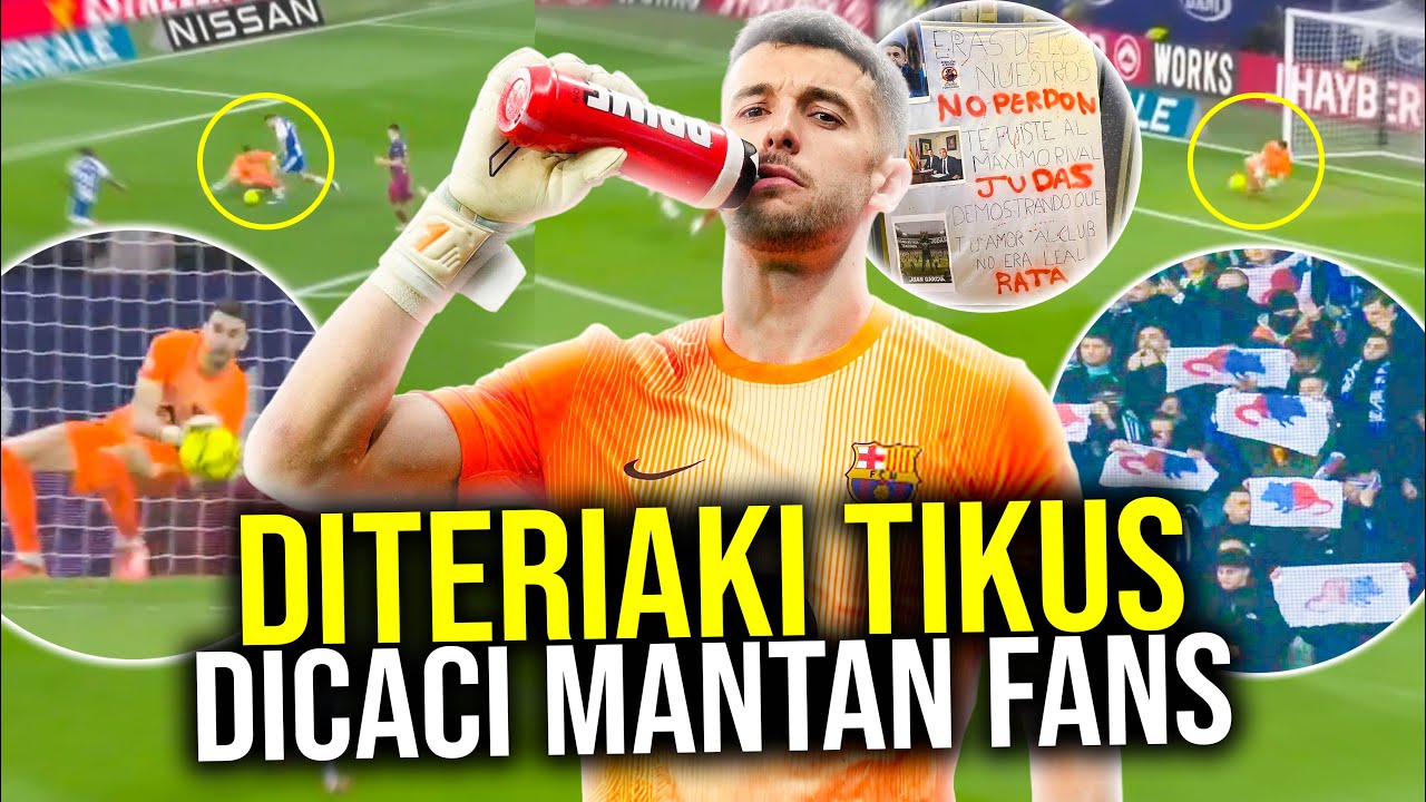 DILEMPARI TIKUS, DICACI MANTAN FANS, TAPI TETAP JADI MOTM! MENTAL BAJA JOAN GARCIA DI DERBI CATALAN
