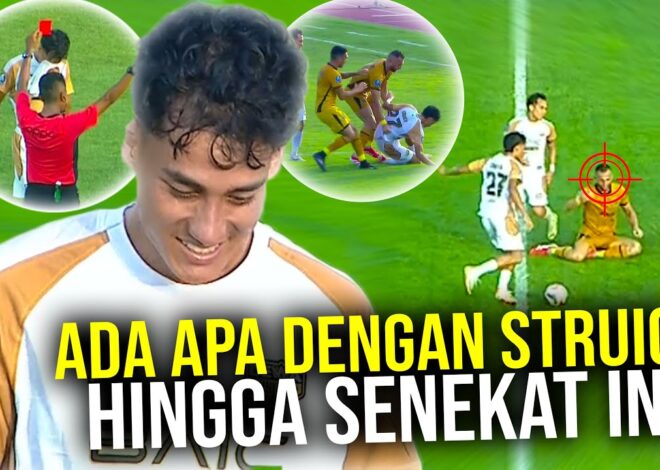 MOMEN EL KLEMER FRUSTASI DI SUPER LEAGUE RIBUT HINGGA DI KARTU MERAH TENDANG BOLA KE ARAH SPASOJEVIC