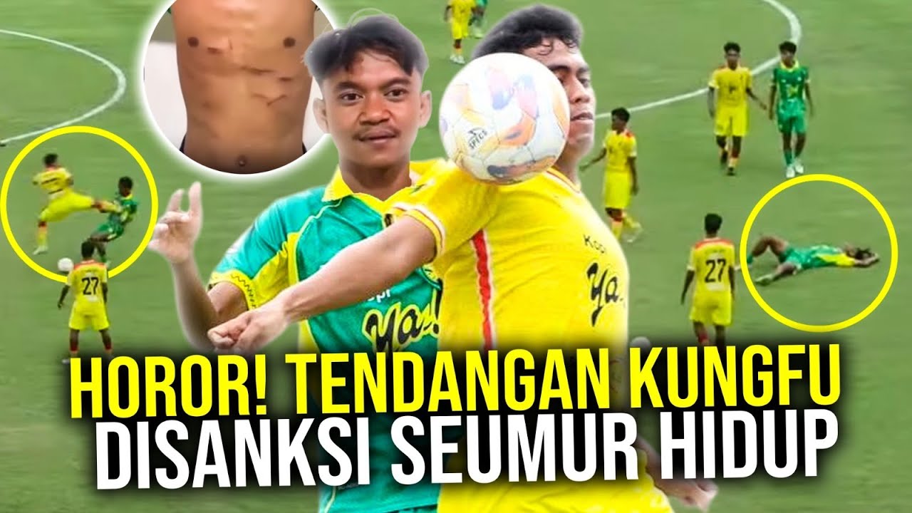 TERULANG LAGI LIGA 4 INDONESIA JADI AJANG ADU KUNGFU BERUJUNG SANKSI SEUMUR HIDUP!