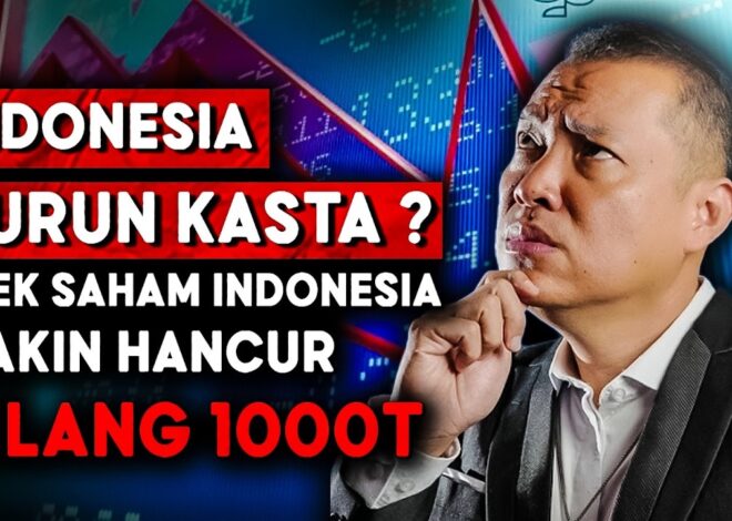 IHSG KRITIS! Skenario “Kiamat Ekonomi” & Kenapa Indonesia Rapuh digoyang Amerika (Lihat China)
