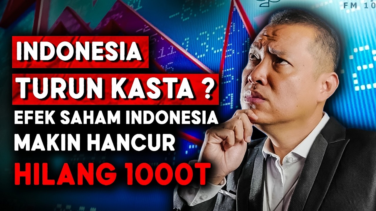 IHSG KRITIS! Skenario “Kiamat Ekonomi” & Kenapa Indonesia Rapuh digoyang Amerika (Lihat China)