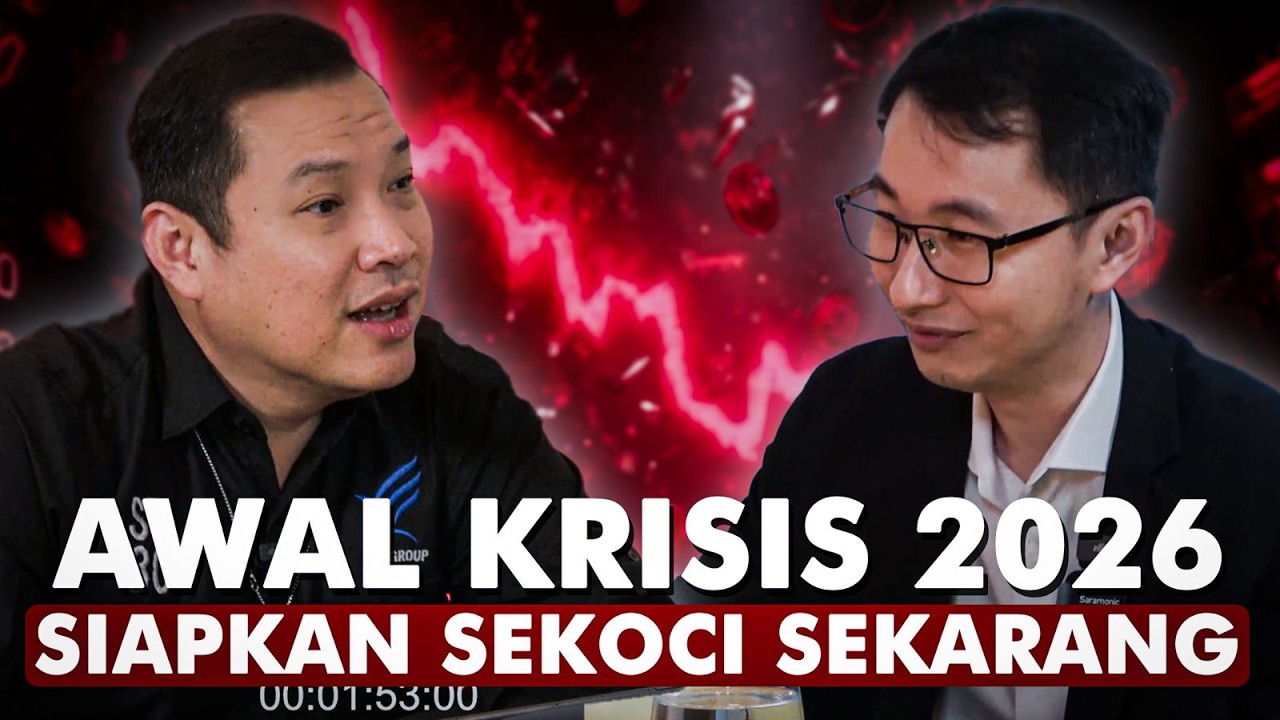 SEMUA ASET MERAH! Emas, Saham, & Crypto Kompak Rontok. Oscar Darmawan: “Ini Awal Krisis 2026?