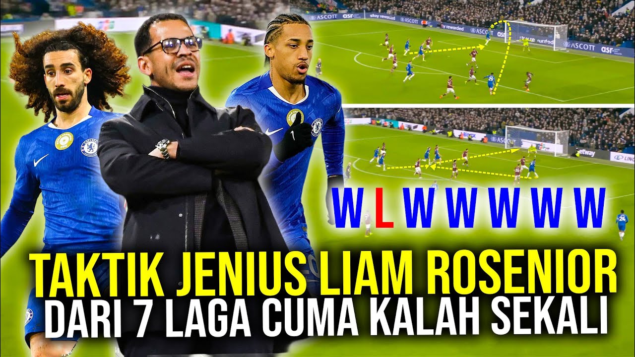 DIAM-DIAM MENGERIKAN! RAHASIA LIAM ROSENIOR UBAH MENTALITAS CHELSEA PETIK 6 MENANG DALAM 7 TANDING