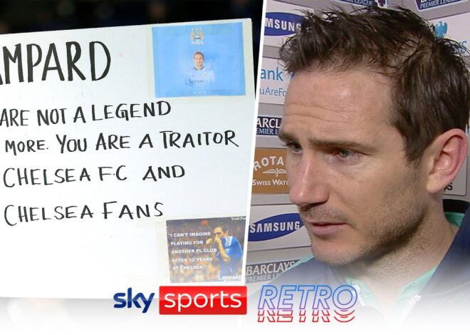 Frank Lampard on a ‘strange’ farewell to Chelsea fans as a Manchester City player