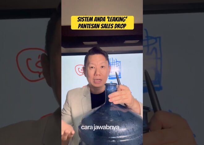 KEBOCORAN SISTEM ANDA, BIKIN SALES DROP…