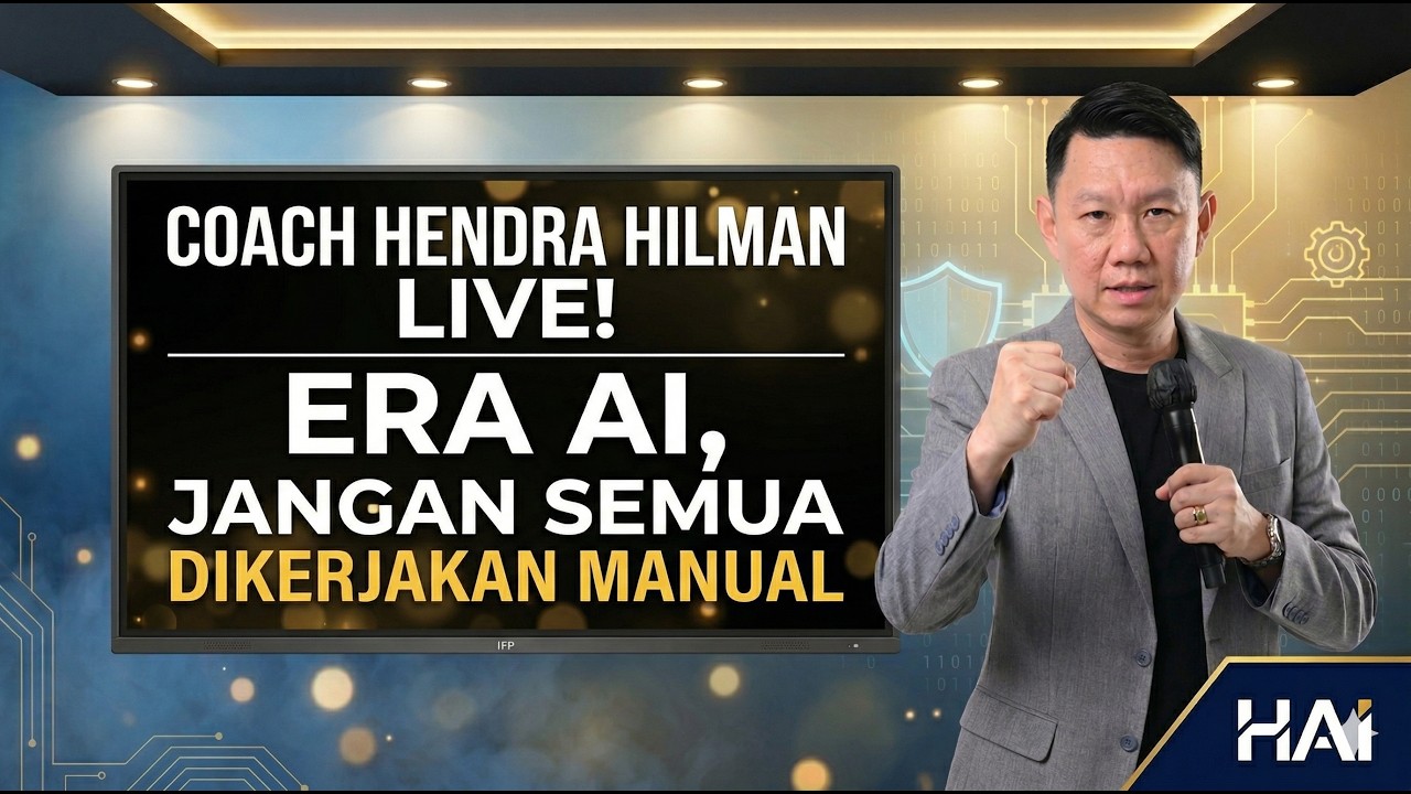 ERA AI! JANGAN CEO MASIH MENGERJAKAN SEMUANYA MANUAL !