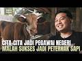 Tinggalkan Mimpi Kerja Kantoran, Lulusan Sarjana Pilih Jadi Peternak Sapi