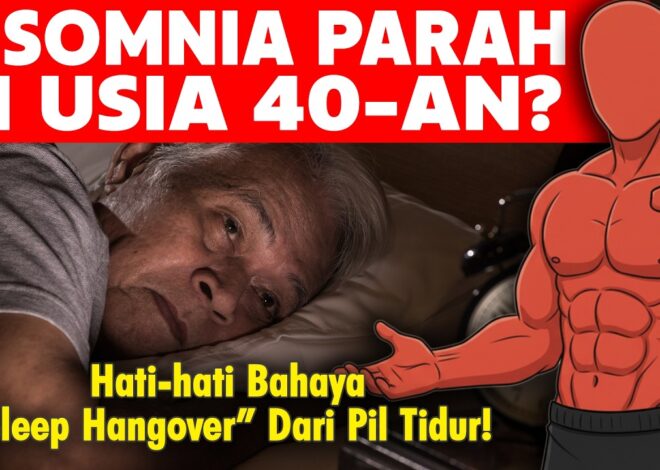 Cara Mengatasi Susah Tidur (Insomnia) di Usia 40+ Tanpa Obat