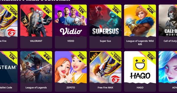 Codashop : Situs Penyedia Jasa Pembayaran atau Top-Up Berbagai Game Online