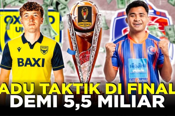 Youtube Thumnail image of : TOTAL HADIAH PIALA PRESIDEN LEBIH BESAR DARI CARABAO CUP PORT FC TANTANG OXFORD DI FINAL