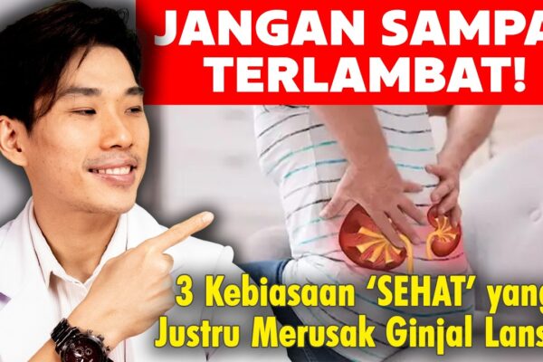 Youtube Thumbnail image of : 3 Kesalahan Fatal Lansia Yang Bikin FUNGSI Ginjal Menurun