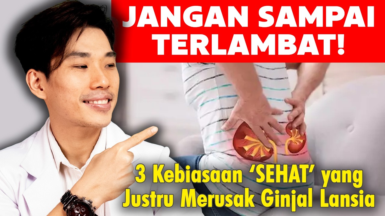 Youtube Thumbnail image of : 3 Kesalahan Fatal Lansia Yang Bikin FUNGSI Ginjal Menurun