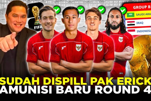 Youtube Thumbnail image of : INI DIA AMUNISI BARU YANG DISIAPKAN TIMNAS INDONESIA UNTUK HADAPI RONDE 4 KUALIFIKASI PILDUN 2026!
