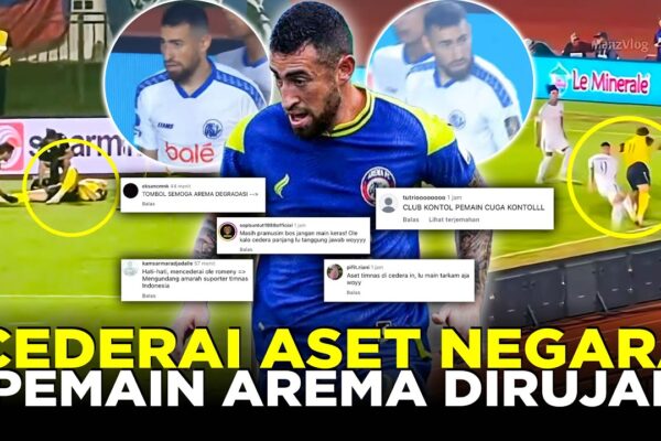 Youtube Thumnail image of : SOSOK PAULINHO MOCCELIN PEMAIN AREMA YANG BIKIN OLE ROMENY CEDERA DISERANG NETIZEN