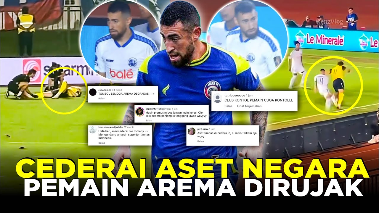 Youtube Thumnail image of : SOSOK PAULINHO MOCCELIN PEMAIN AREMA YANG BIKIN OLE ROMENY CEDERA DISERANG NETIZEN