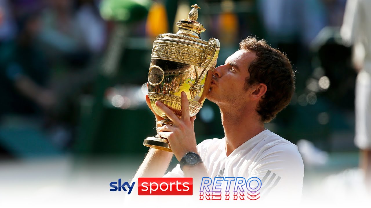 Youtube Thumnail image of : When Andy Murray first became a Wimbledon champion