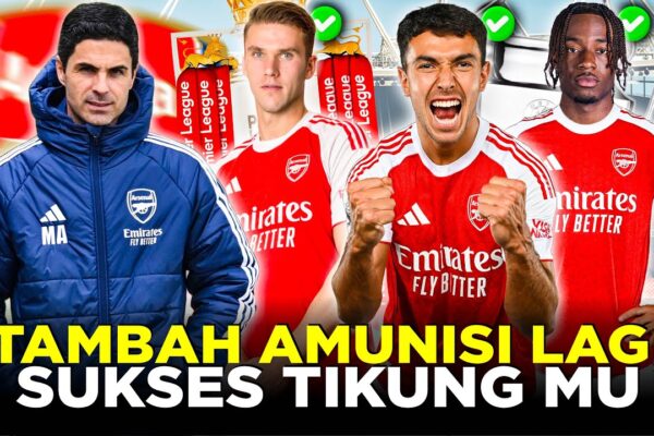 SKUAD MENGERIKAN ARSENAL MUSIM DEPAN SETELAH RESMIKAN VICTOR GYOKERES DAN DATANGKAN MARTIN ZUBIMENDI Youtube Thumnail image of : SKUAD MENGERIKAN ARSENAL MUSIM DEPAN SETELAH RESMIKAN VICTOR GYOKERES DAN DATANGKAN MARTIN ZUBIMENDI