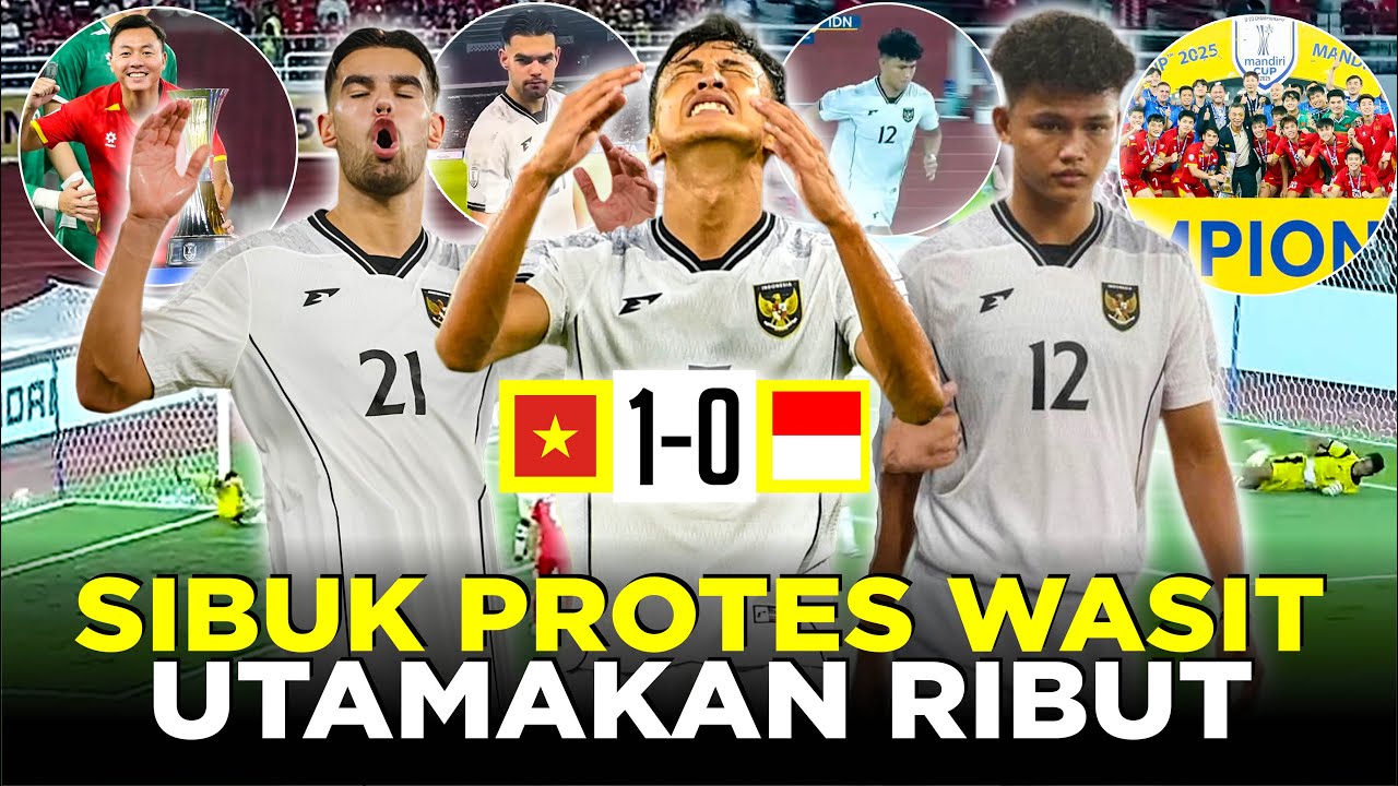 Youtube Thumbnail image of : BIANG KEROK KEKALAHAN TIMNAS DI FINAL AFF U23! SIBUK URUS WASIT DAN KESERINGAN RIBUT DENGAN LAWAN GA