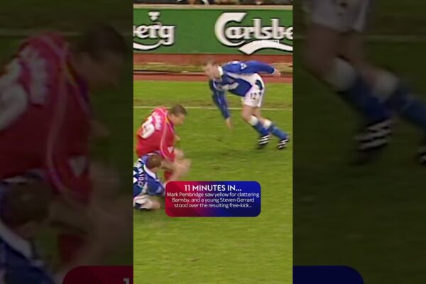 Youtube Thumbnail image of : ON THIS DAY in 2000, Nick Barmby joined Liverpool from Everton 👀🍿