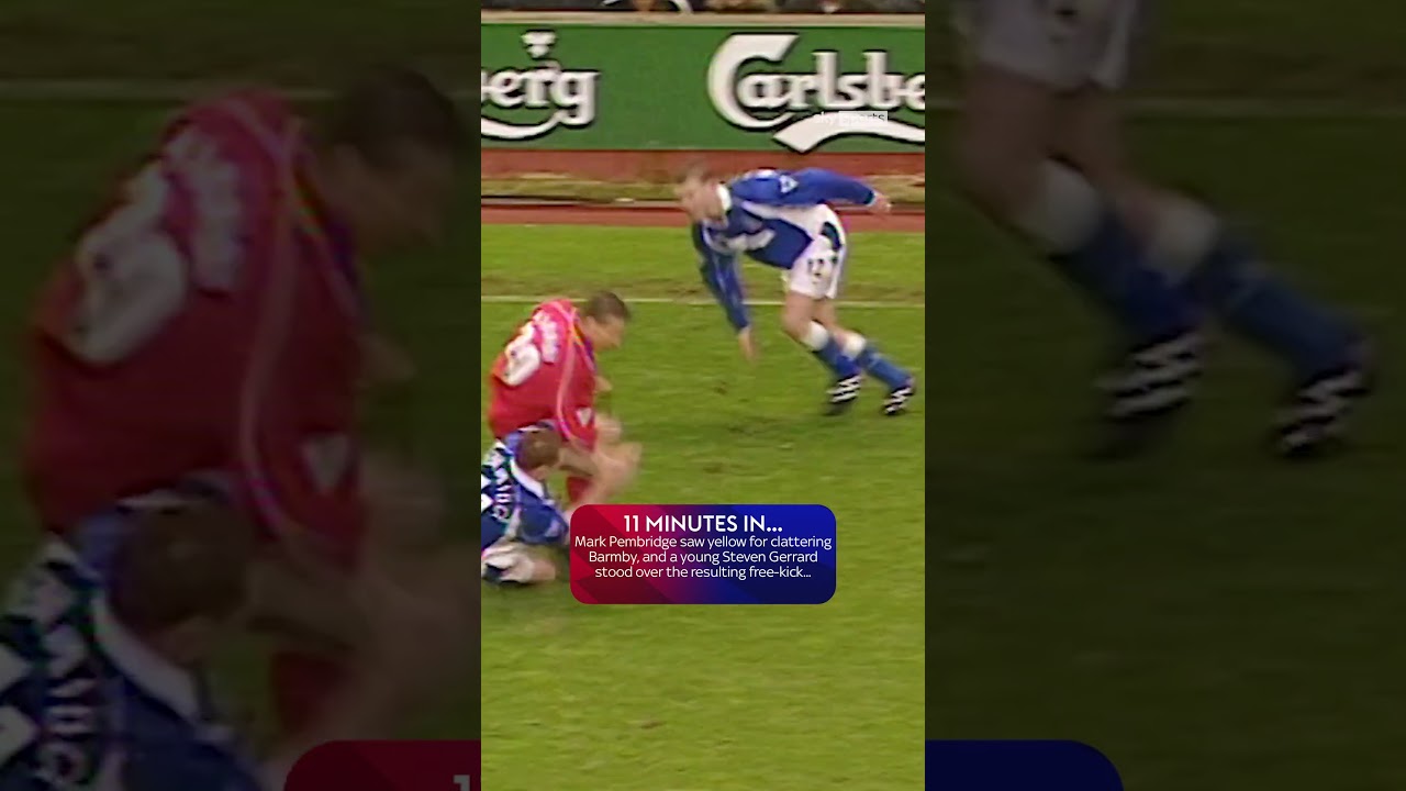 Youtube Thumbnail image of : ON THIS DAY in 2000, Nick Barmby joined Liverpool from Everton 👀🍿