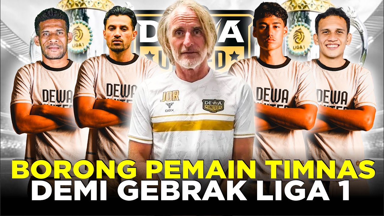 Youtube Thumbnail image of : SQUAD DEWA UNITED RASA TIMNAS! BENTUK SKUAD JUARA BIKIN TIM-TIM LAIN KETAR-KETIR