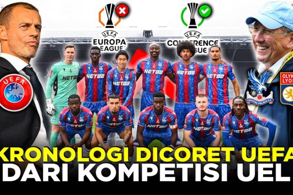 Youtube Thumnail image of : KRONOLOGI CRYSTAL PALACE TIBA-TIBA DICORET UEFA DARI LIGA EUROPA MESKI BERHASIL JUARA PIALA FA