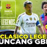 Youtube Thumbnail image of : EL CLASICO AKAN GUNCANG STADION GBK! PERTEMUAN BINTANG-BINTANG LEGENDA REAL MADRID VS BARCELONA
