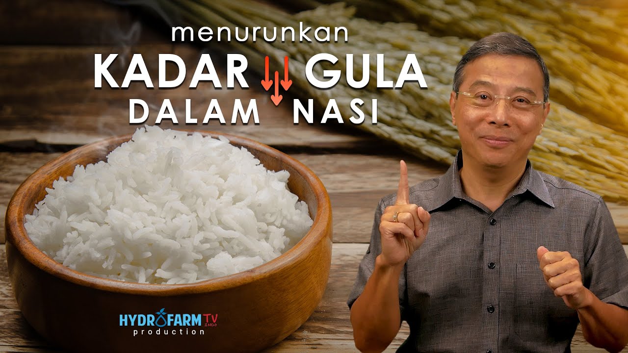 Youtube Thumnail image of : MENURUNKAN KADAR GULA DALAM NASI..!!