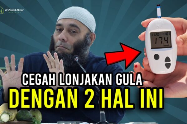 Youtube Thumbnail image of : Cegah Lonjakan Gula Dengan 2 Hal Ini - dr. Zaidul Akbar Official