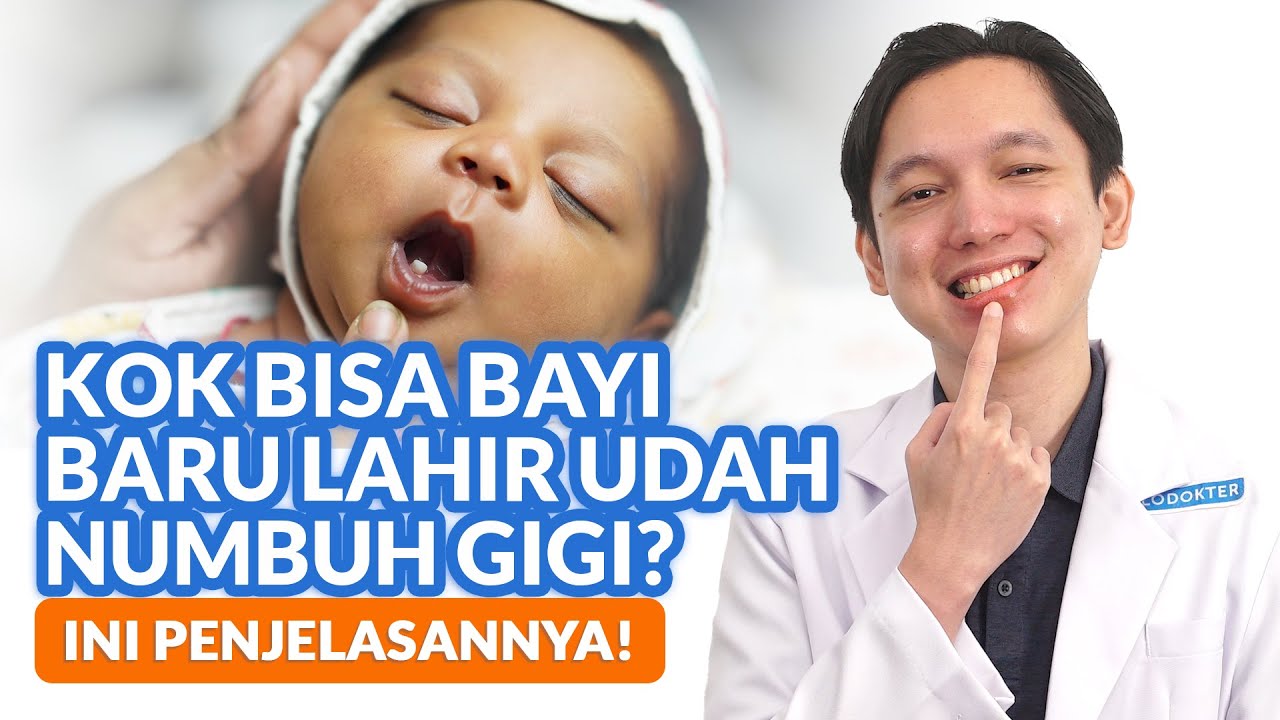 Youtube Thumbnail image of : Bayi Baru Lahir Sudah Tumbuh Gigi? Yuk, Kenali Natal Teeth!