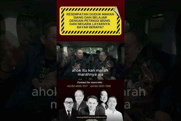 Youtube Thumbnail image of : KESEMPATAN SHARING DENGAN CEO, KOMISARIS DAN PETINGGI NEGARA