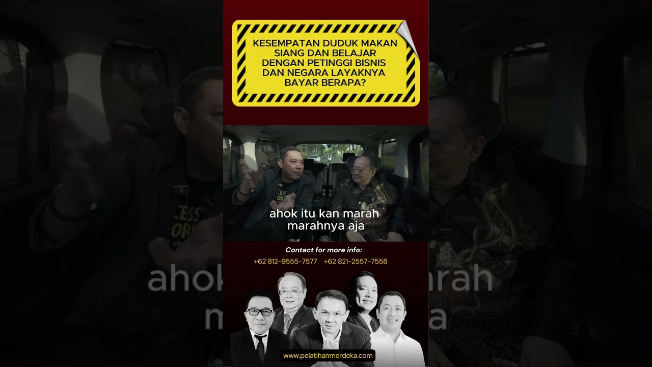 Youtube Thumbnail image of : KESEMPATAN SHARING DENGAN CEO, KOMISARIS DAN PETINGGI NEGARA