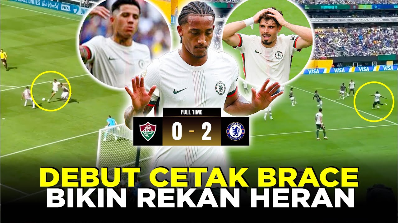 Youtube Thumnail image of : JALAN SUPER MULUS CHELSEA LOLOS KE FINAL TANPA KETEMU TIM BESAR BRACE JOAO PEDRO KE KLUB MANTAN