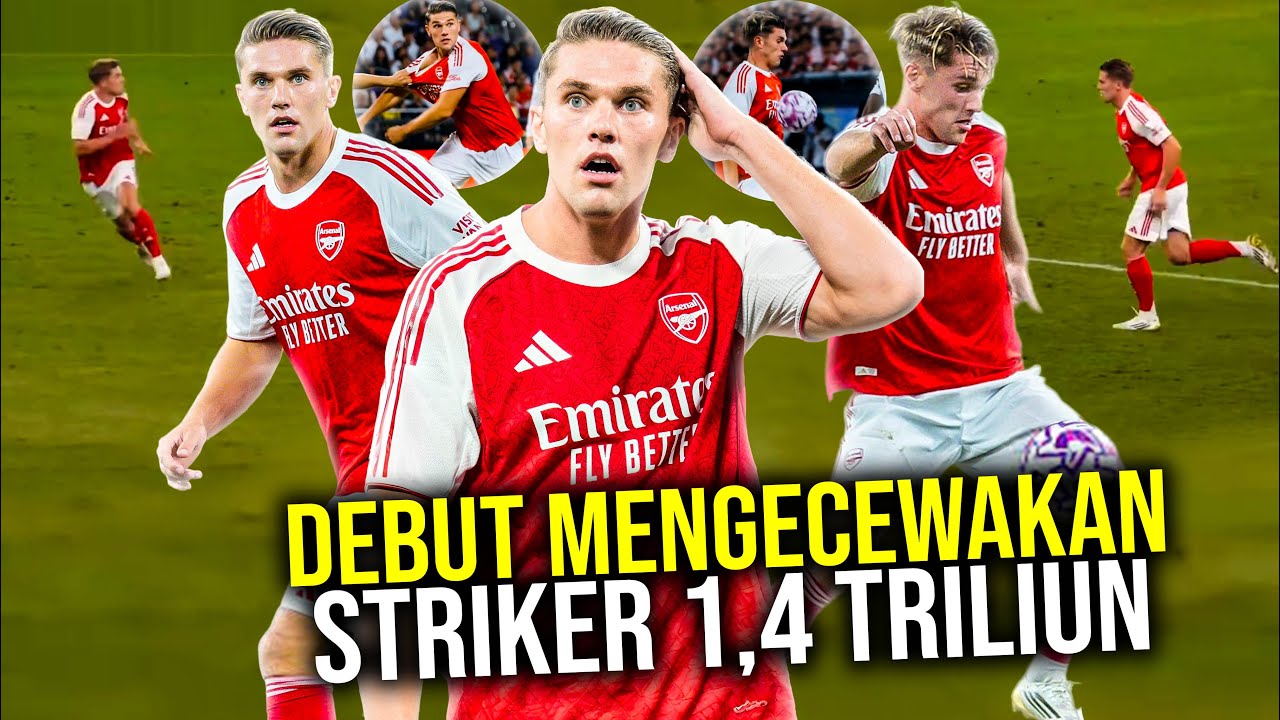 Youtube Thumbnail image of : DEBUT KAKU VIKTOR GYOKERES! DAPAT TEKANAN BESAR ARSENAL KALAH 1-0 LAWAN SPURS LEWAT GOL JARAK JAUH