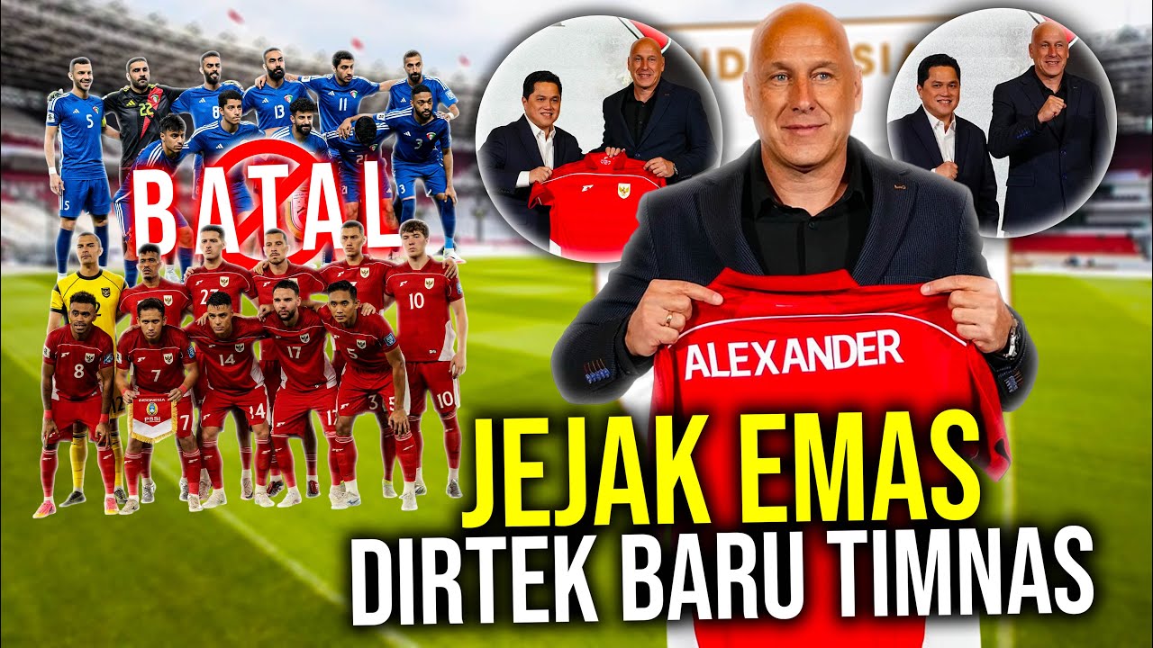 Youtube Thumbnail image of : SABOTASE DIBALIK BATALNYA PERTANDINGAN VS KUWAIT! DIRTEK BARU TIMNAS YANG BAWA YORDANIA LOLOS PILDUN