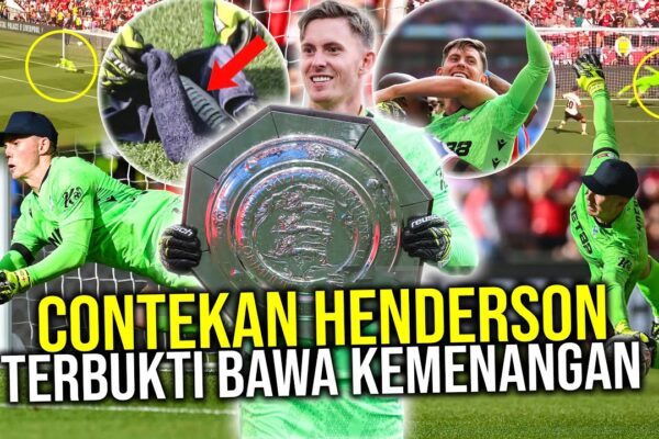 Youtube Thumbnail image of : MOMEN DEAN HENDERSON MODE WAKABAYASHI! CRYSTAL PALACE JUARA COMMUNITY SHIELD TUNDUKAN LIVERPOOL