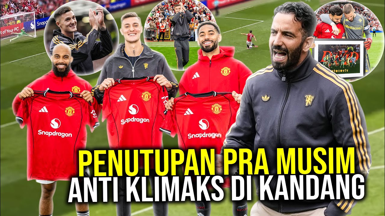 Youtube Thumbnail image of : OLD TRAFFORD MEMANAS! SAMBUTAN EMOSIONAL UNTUK DAVID DE GEA, DAN MU YANG BUNTU LAWAN FIORENTINA