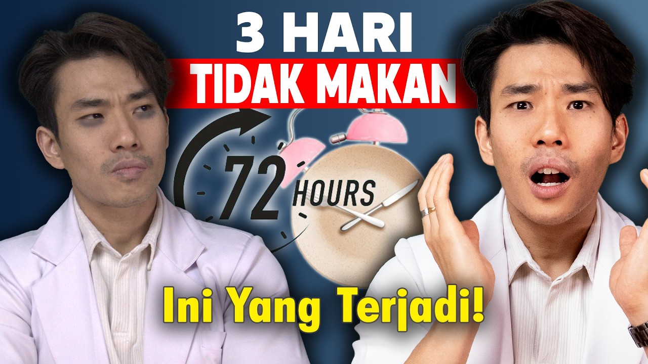 Youtube Thumbnail image of : Apa yang Terjadi Kalau Kamu Tidak Makan 3 Hari?