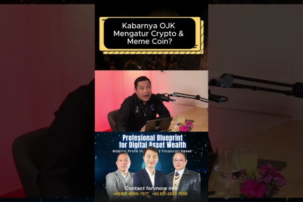 Youtube Thumbnail image of : OJK Mengatur Crypto, Kabarnya MEME COIN juga ya?