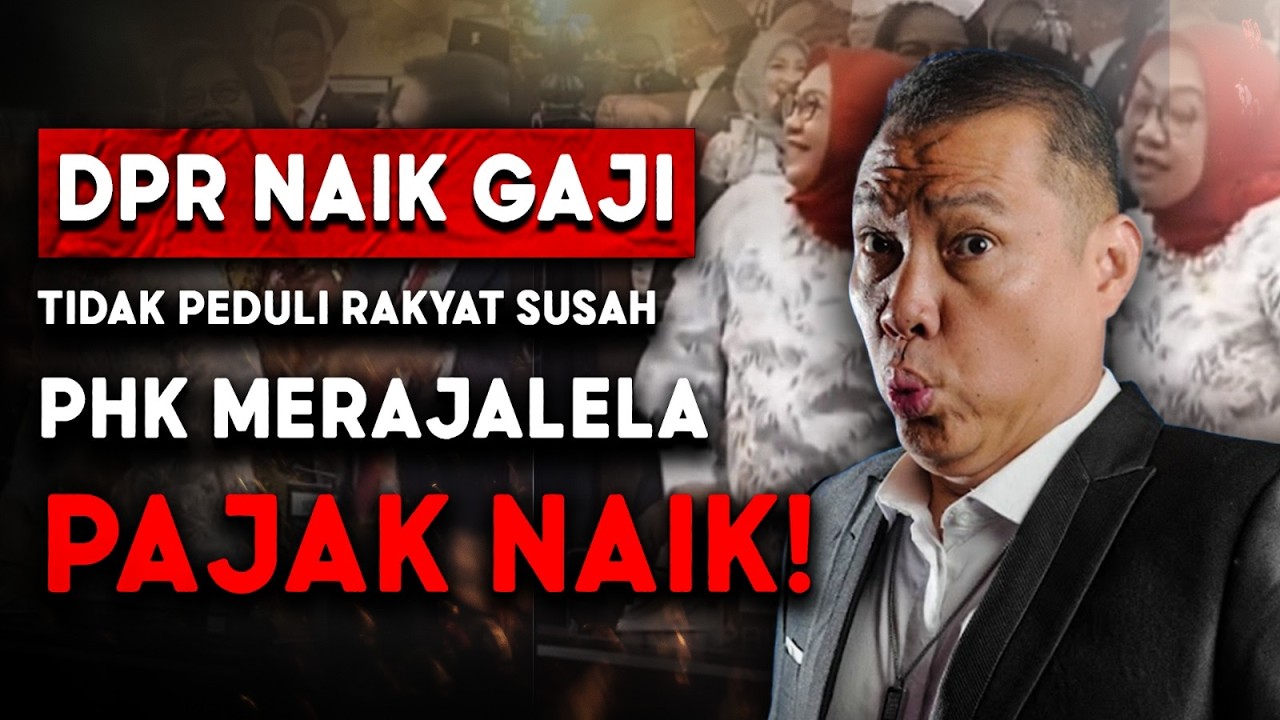 Youtube Thumbnail image of : Indonesia Dalam Masalah Serius! DPR di Demo! Rakyat Dipajakin/ di PHK (Ahok Pernah Bicara)